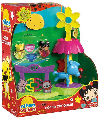 Fisher-Price Kai-Lan Amusement Park: Merry Go Round Playset