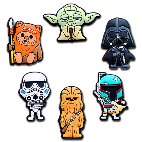 Hedbitoyo Cartoon Shoe Charms for Clog Decoration Cartoon Superhero Sandals Accessories