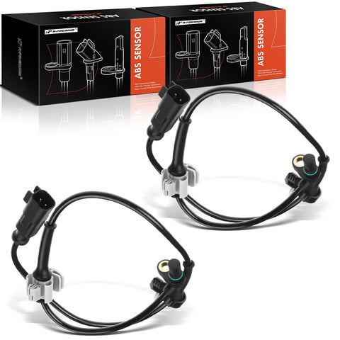 A-Premium ABS Wheel Speed Sensor Compatible with Chevrolet & GMC & Cadillac Models- Silverado 1500, Chevrolet Suburban, Chevrolet Tahoe, Sierra 1500, Yukon, Escalade- Driver & Passenger Side, 2-PC Set