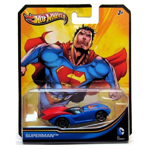 2012 Hot Wheels DC Universe SUPERMAN 1:64 Scale Collectible Die Cast Car