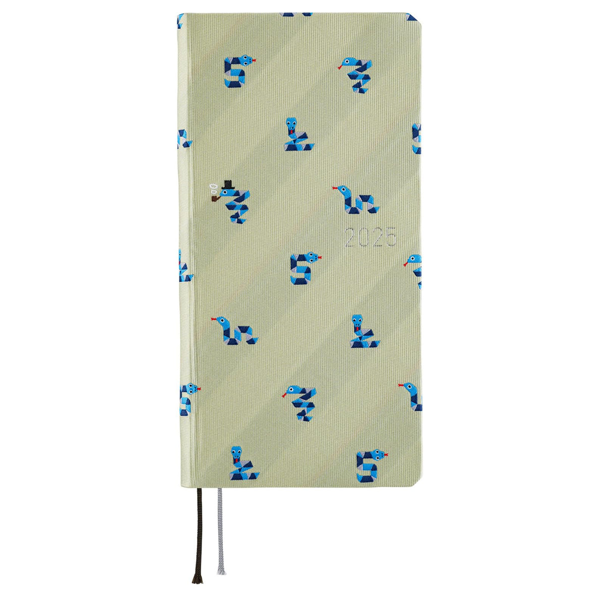 Hobonichi Techo 2025 Weeks MEGA [English/Tall and Slim Size/January Start/Planner] Bow & Tie: Snake Toy