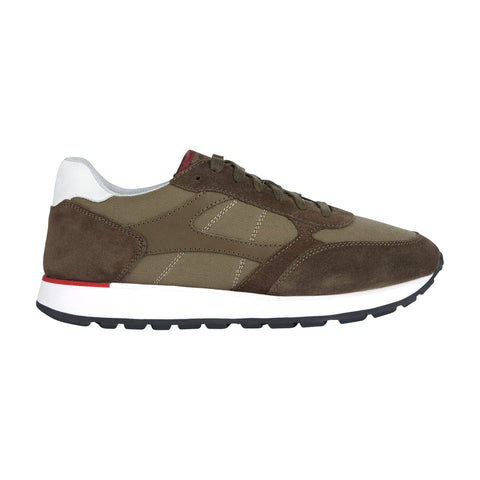 Geox Men's Sneaker, Musk Military, 9