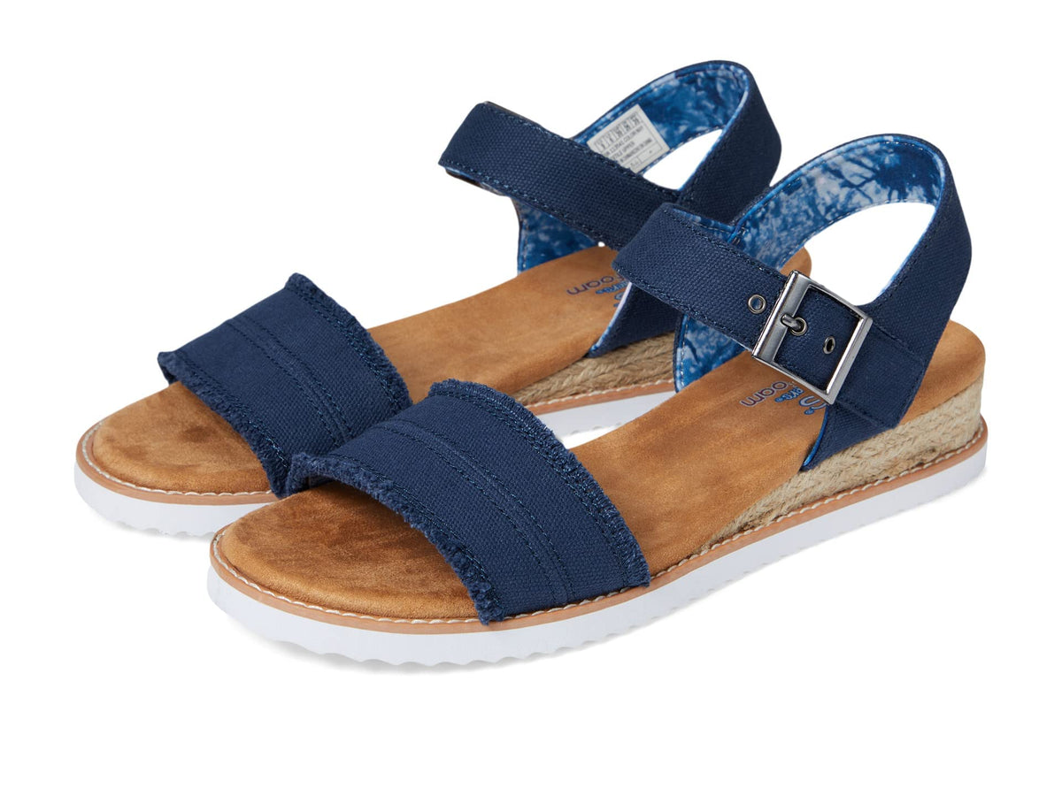 Skechers Women's Desert Kiss-Adobe Princess Sandal, Navy, 7