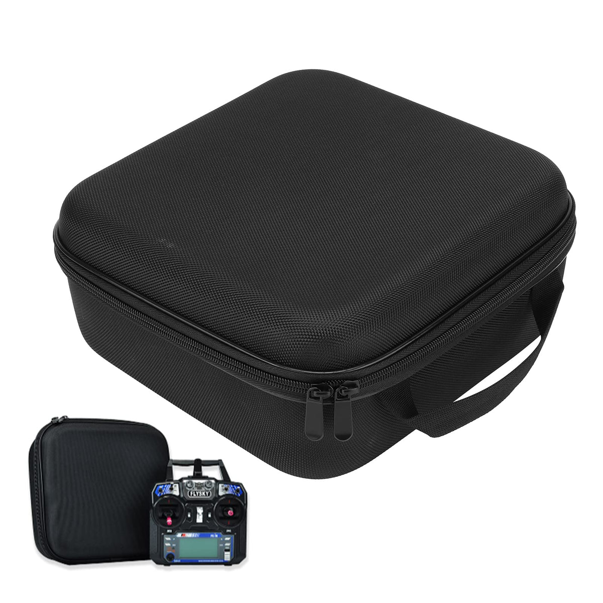 Agatige Transmitter Bag, RC Storage Bag RC Carry Case RC Plane Remote Controller Storage Bag for AT9/X9D/WFLY 9 Controller
