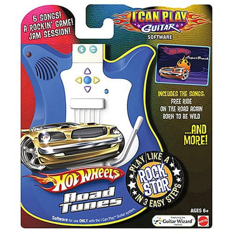 Fisher-Price I Can Play Guitar Sw Hot Wheels Road Tunes