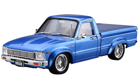 Aoshima 1/24 Tuned Car No.30 RN30 Hilux Custom 1978(Toyota) Model Kit(Japan Import)