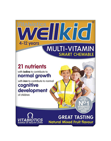 Vitabiotics | Wellkid Tablets | 1 X 30S