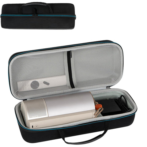 Hard Carrying Case for XGIMI MoGo 3 Pro Projector, Portable Travel Case for MoGo 3 Pro and Adjustable Stand Projector, Separate Storage for Remote Control, Charger and Other Accessories