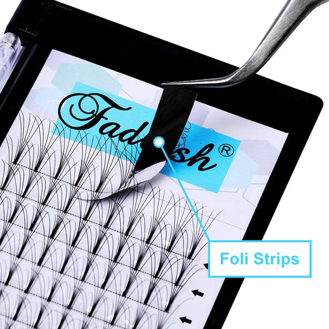 Eyelash Extension Premade Fans Eyelash Extensions D Curl Long Stem Pre Fan Eyelashes Premade Lash Extensions Fans Volume Lash Extensions Pre Made Volume Lashes (5D-0.10D, 10mm)