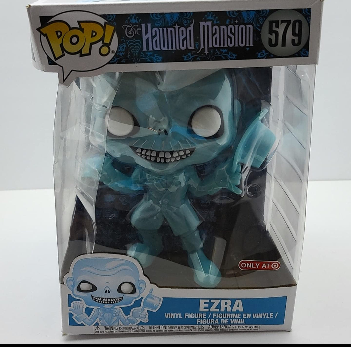 POP! Disneyland The Haunted Mansion 10" Ezra Ghost Exclusive