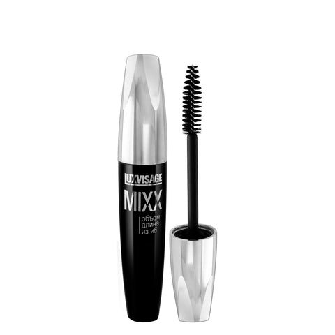 Luxvisage Mascara MIXX Deep Black Volumizing Lengthening Curling Separated Lashes 12 gr