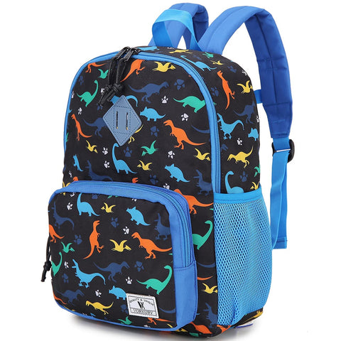 VX VONXURY Kids Backpack,Cute Preschool Toddler Schoolbag for Boys Girls with Chest Strap Children Primary Book Bag Water Resistant Rucksack