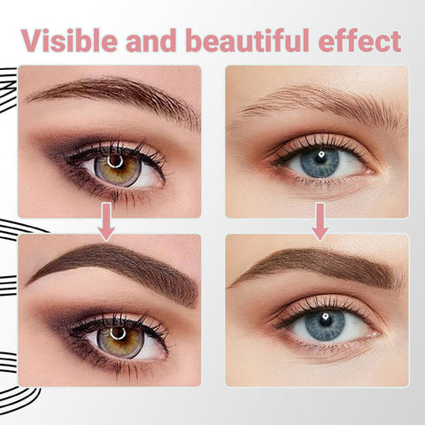 Generic 2024 New Magic Eyebrow Pencil, 3D Waterproof Microblading Eyebrow Pencil Contouring Pen, 4-Tipped Precise Brow Pen, Long-Lasting Natural Fine Stroke Eyebrow Pencil (1pcs)