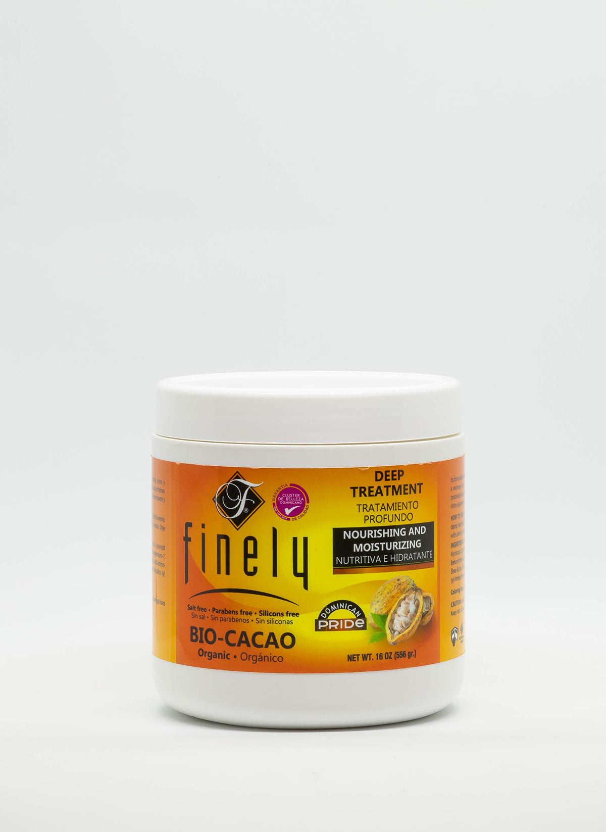 Finely Bio-Cacao Hair Deep Treatment, 16 oz