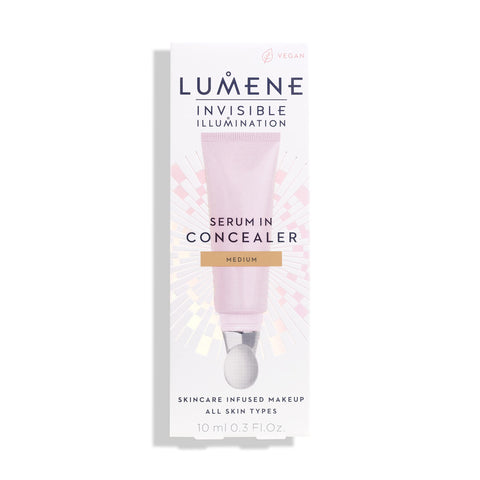 LUMENE Invisible Illumination Serum in Concealer, 10 ml - Medium