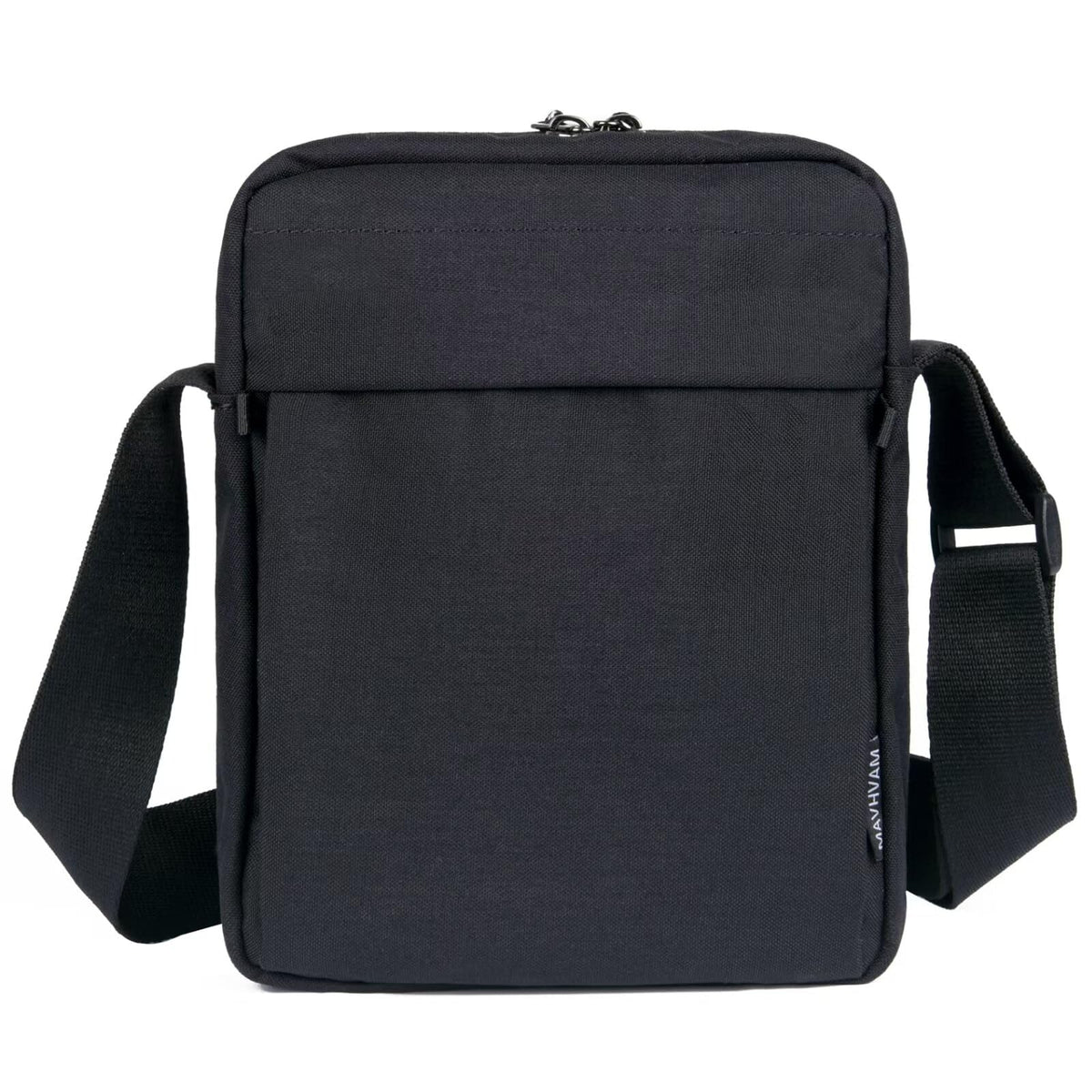 MAVHVAM Mens Shoulder Bag Travel Crossbody Bag with Adjustable Strap Small Sling Bag Water Repellent Messenger Bag Side Bag for Hiking Walking Daily Use Black