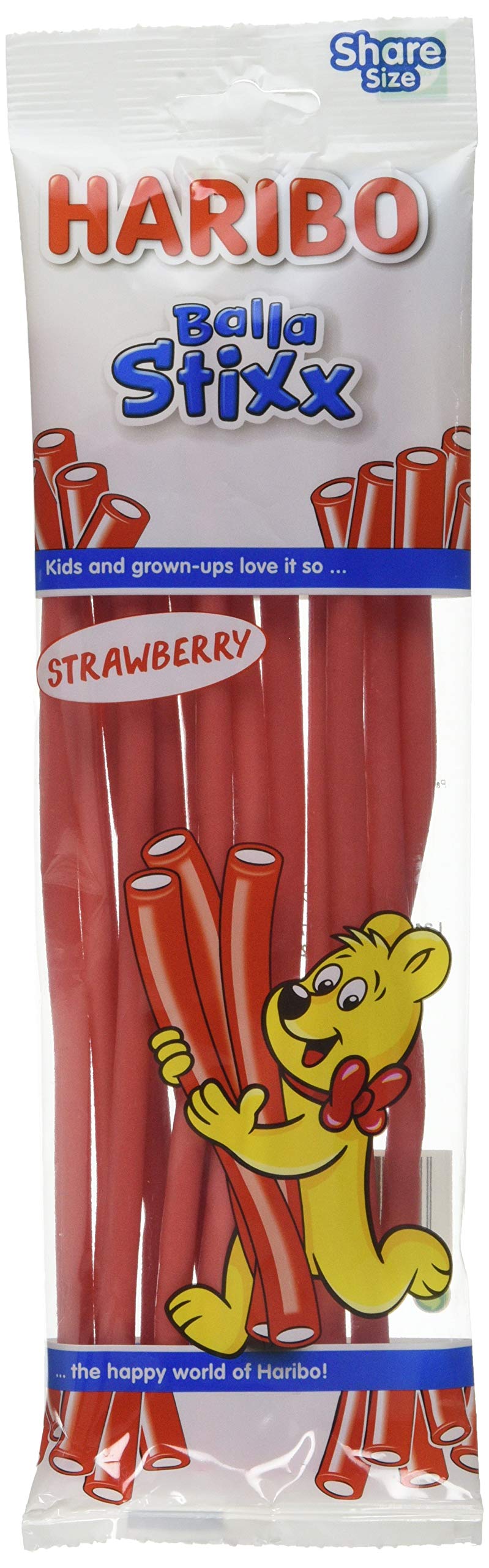 Haribo Strawberry Balla Stixx, 140g