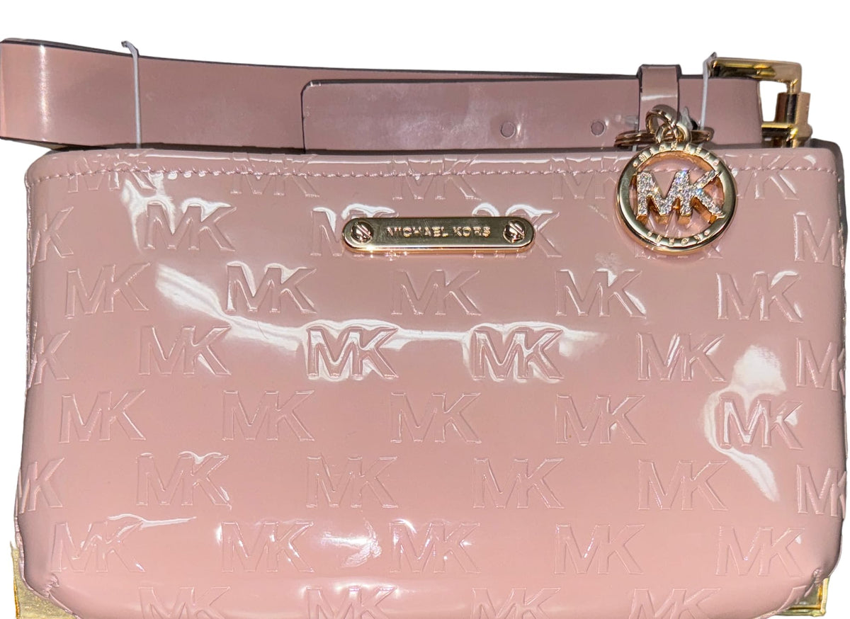 Michael Kors Women's Jet Set Belt Bag Waist Fanny Pack (Fawn, Small/Medium)