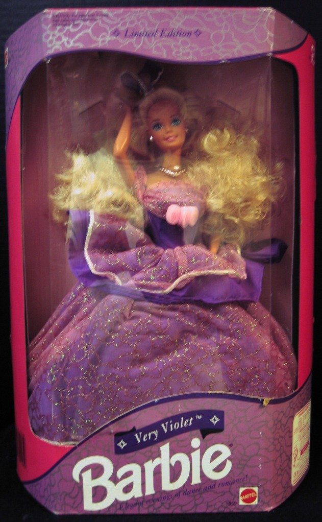 Mattel 1992 Limited Edition Very Violet Barbie
