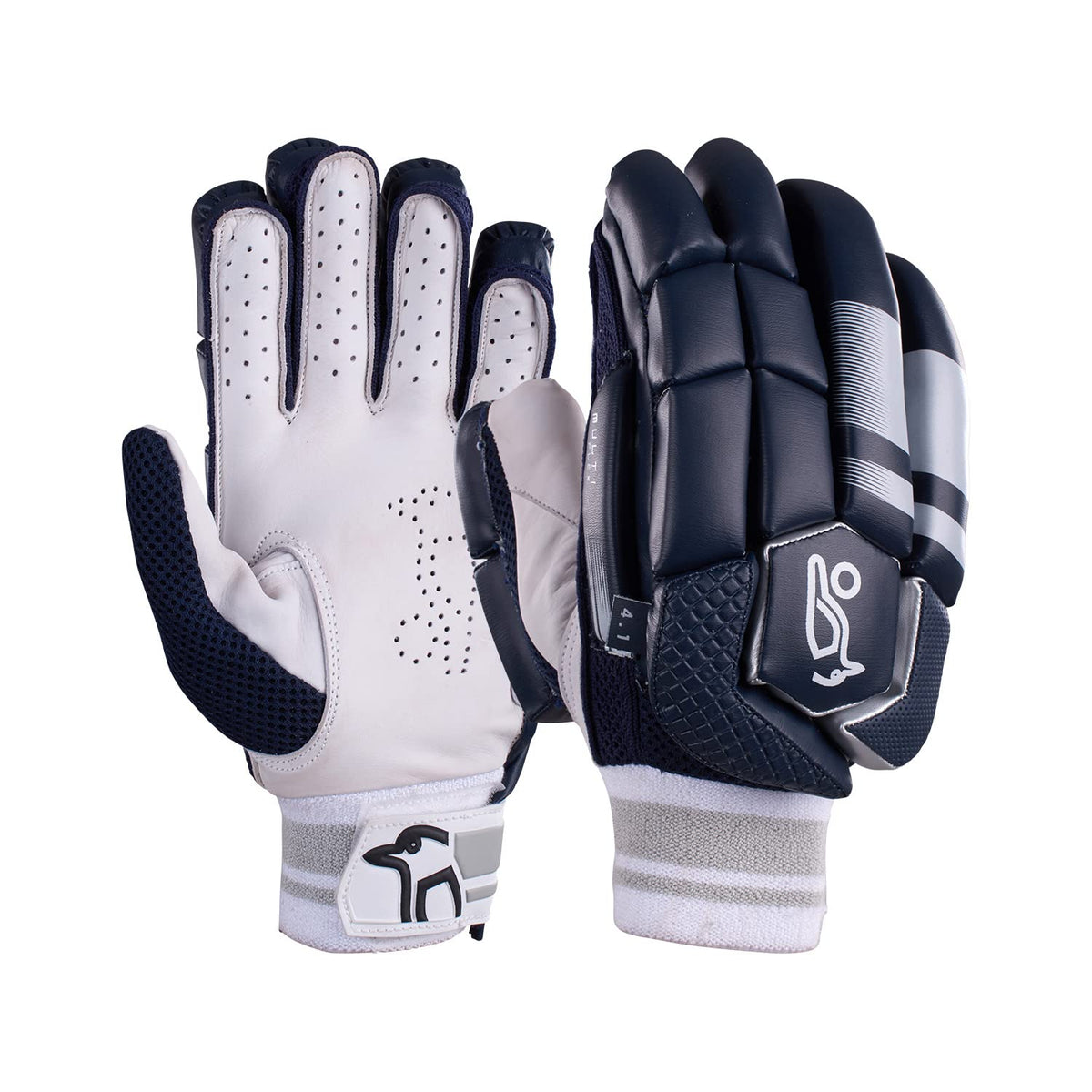 Kookaburra 4.1 T/20 - Navy Batting Gloves - a r/h