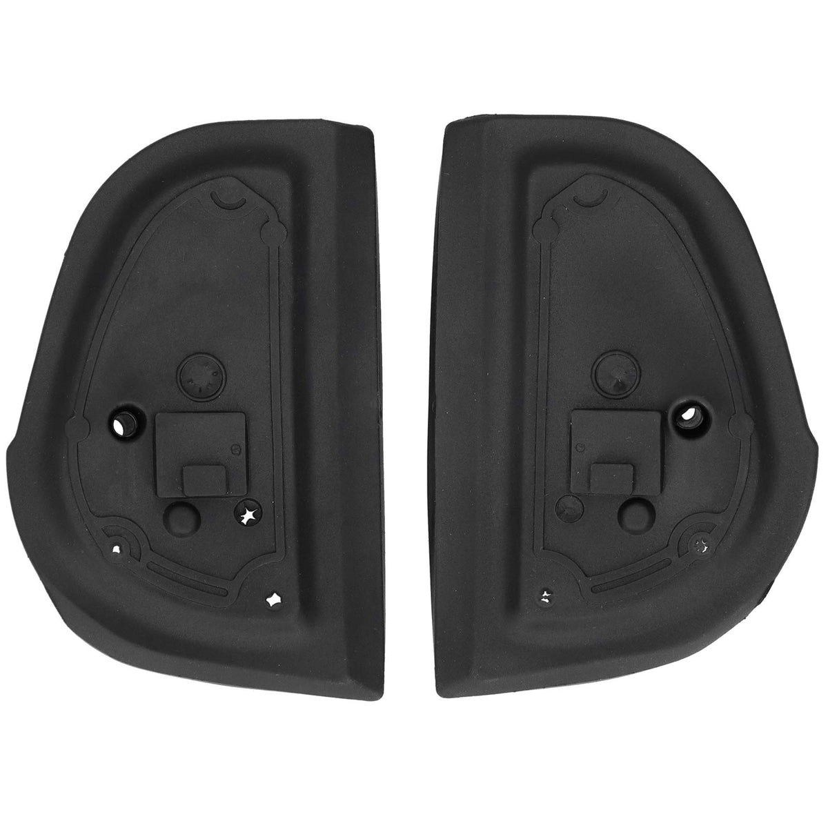 1 Pair Exterior Mirror Rubber Gaskets Seals Pads for Benz W140 W210 W202 2108106316 2108106416