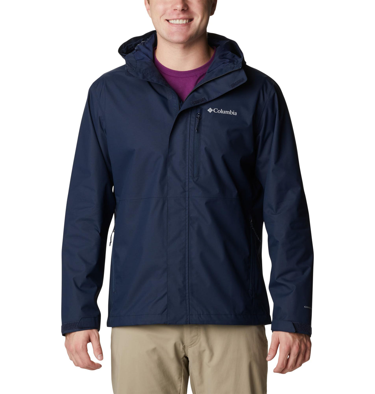 Columbia Men's Hikebound Jacket, Collegiate Navy, XX-Large
