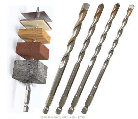 Armeg 6.0mm Twister Multi Material Drill Bit