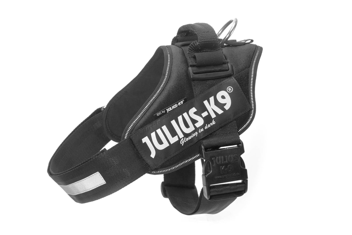 Julius-K9, 16IDC-P-1, IDC Powerharness, dog harness, Size: L/1, Black