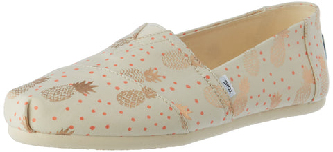 TOMS Womens Alpargata Graphic Slip On Flats Casual - Beige - Size 10 B