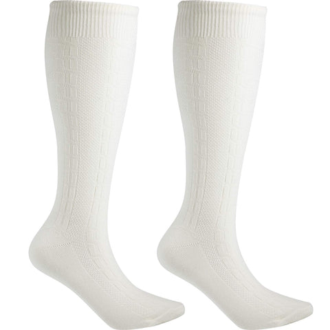 Blulu Lederhosen Socks German Oktoberfest Bavarian Long Embroidered Socks for Men Traditional Outfit Trachten, High Knee