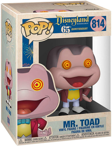 Funko Pop! Disney: Disney 65th - Mr. Toad with Spinning Eyes Vinyl Figure (Bundled with Pop Box Protector Case)