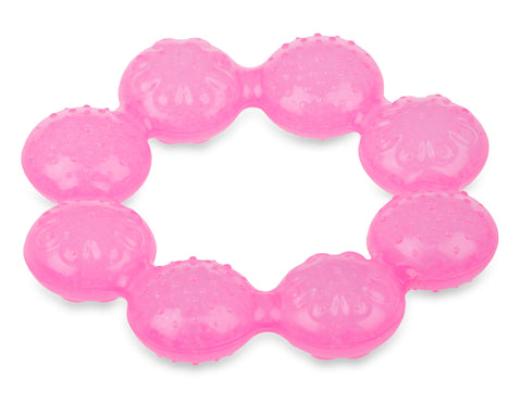 Nuby IcyBite Soother Ring Teether, Colors May Vary, 1 Count