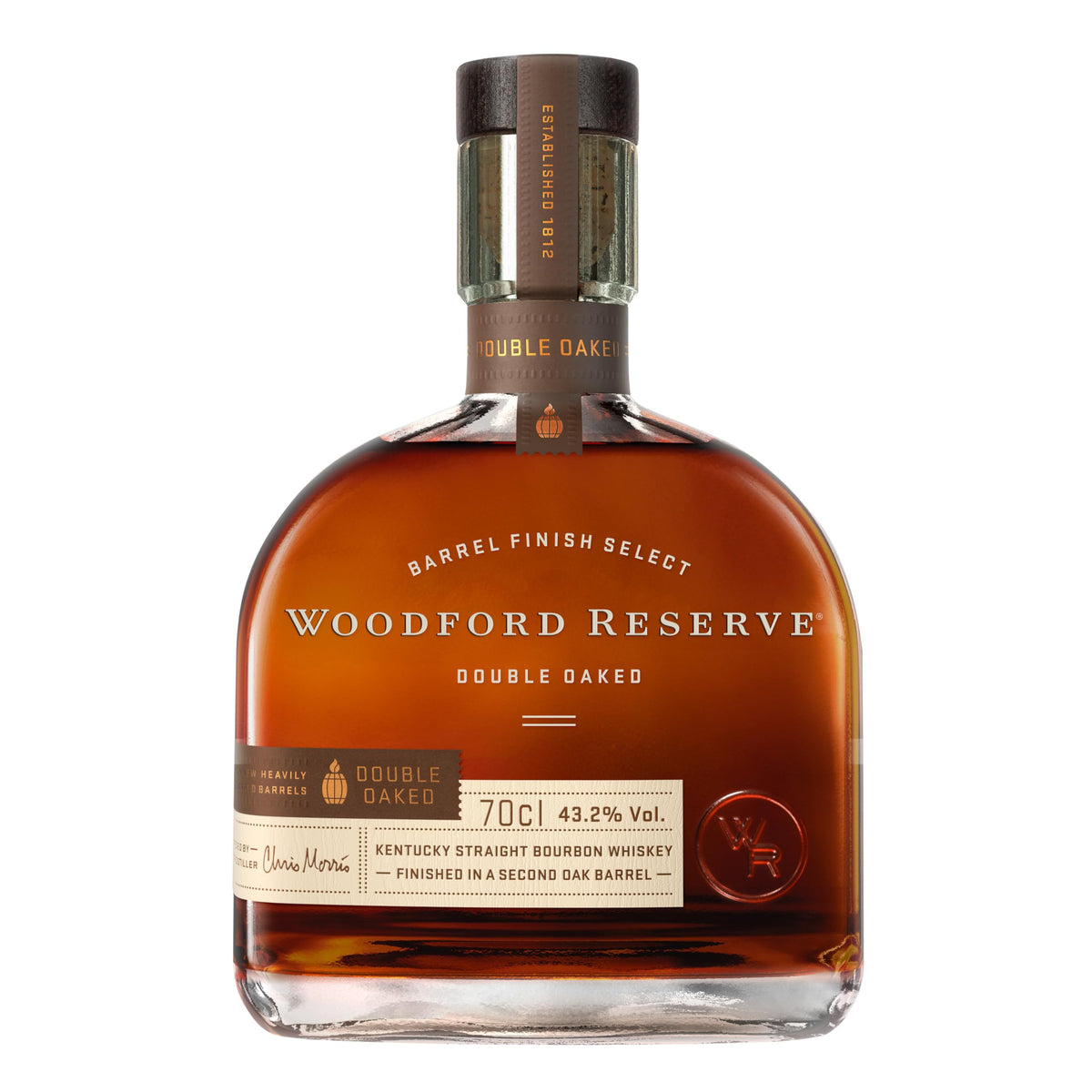 Woodford Reserve Double Oaked Whiskey, 70cl