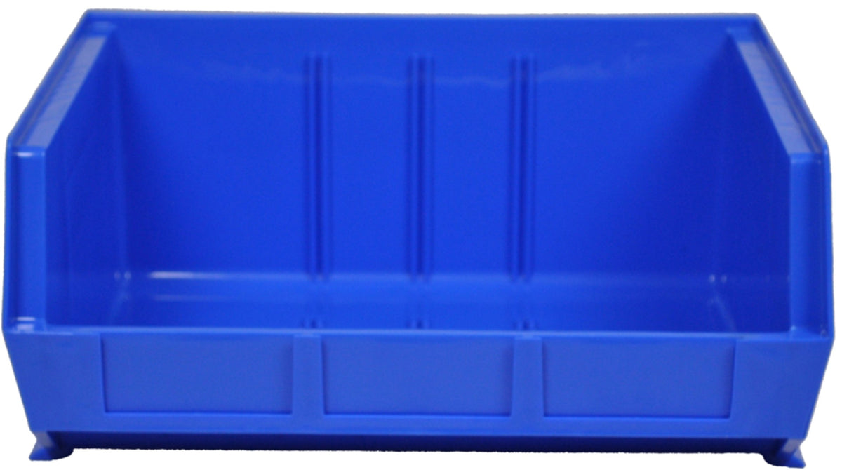 Rhino Pack of 5 x Tuff Bin60 Plastic Storage Parts Bins - Large Stacking Component Box Ideal for Garage Workshop or Warehouse Picking Bin