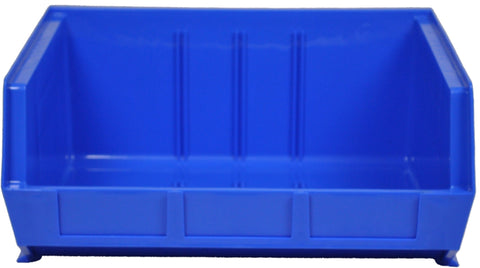 Rhino Pack of 5 x Tuff Bin60 Plastic Storage Parts Bins - Large Stacking Component Box Ideal for Garage Workshop or Warehouse Picking Bin