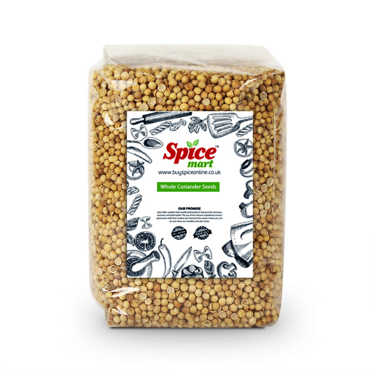 Coriander | Corriander Seeds Whole A Grade Premium Quality Free UK P&P 50g-1.9kg (1.9kg)