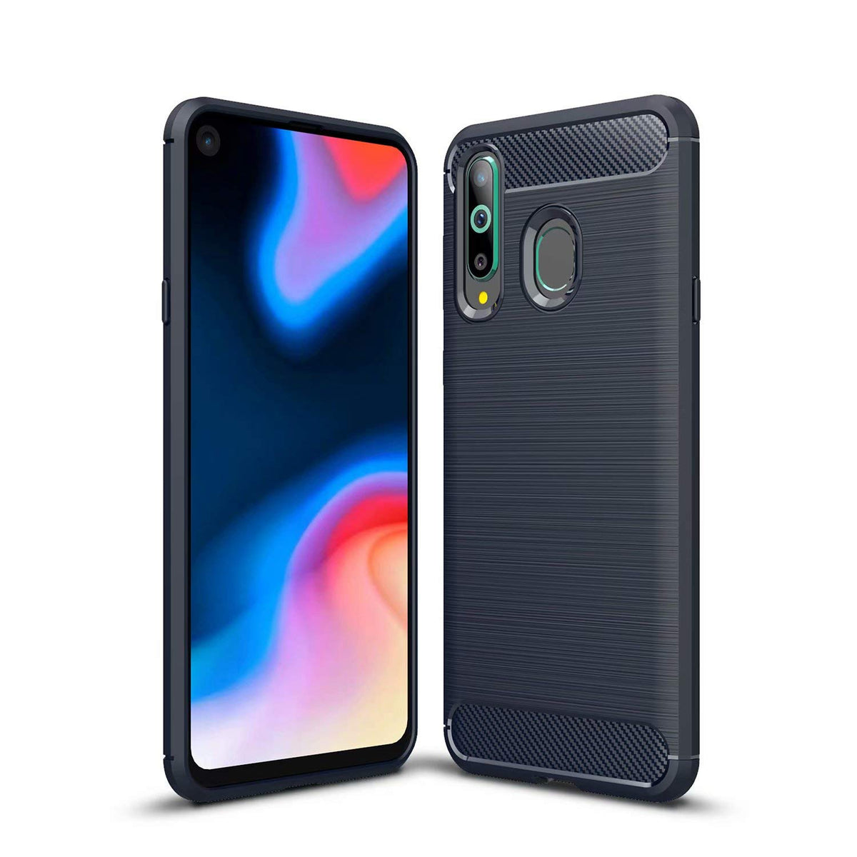 Wuzixi Case for Samsung Galaxy M30s.Soft silicone sleeve design, shockproof and durable, Cover Case for Samsung Galaxy M30s.Blue