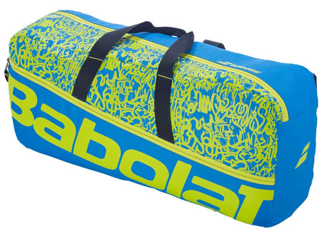 Babolat Classic Medium Tennis Duffel, Blue/Yellow/Lime