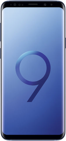 Samsung Galaxy S9 Plus (Dual SIM) 64GB Sky Coral Blue - Android 8.0 (Oreo) - German Version