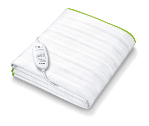 Beurer TS 15 heated underbed | with automatic safety system made of soft fleece and with 3 temperature levels | easy fixation on bed and mattress | washable at 30° | 150 x 80 cm