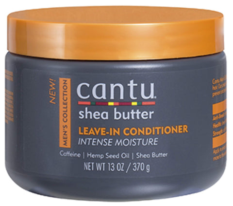 Cantu Men's 3-in-1 Shampoo Conditioner Bodywash 13.5oz with Leave in Conditioner 13oz