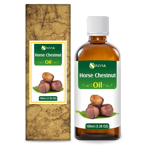 Horse Chestnut Oil Pure and Natural Oil | Firm Skin, Skin Hydration, Skin Toning, Cosmetic Grade, Hair Care, and DIY Purpose - 100 ML