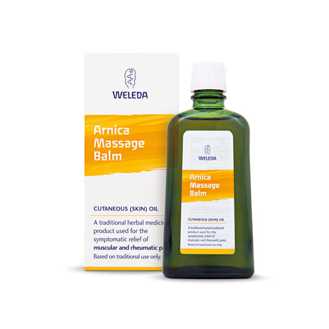 Weleda Arnica Massage Balm, Bruising & Swelling, Rheumatic & Muscular Pain, Traditional Herbal Remedy, Natural & Organic, Vegan, 200 ml