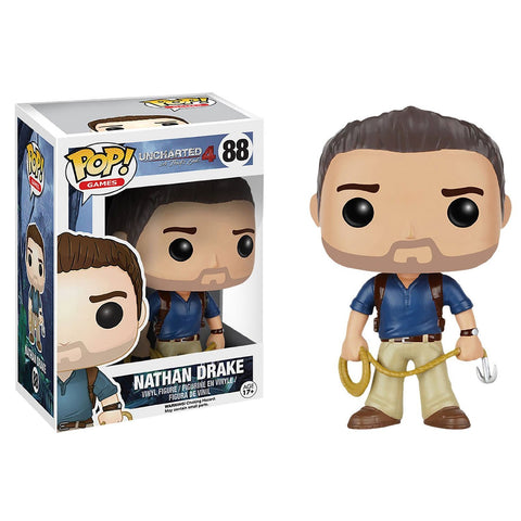 Funko POP Games: Uncharted Action Figure - Nathan Drake