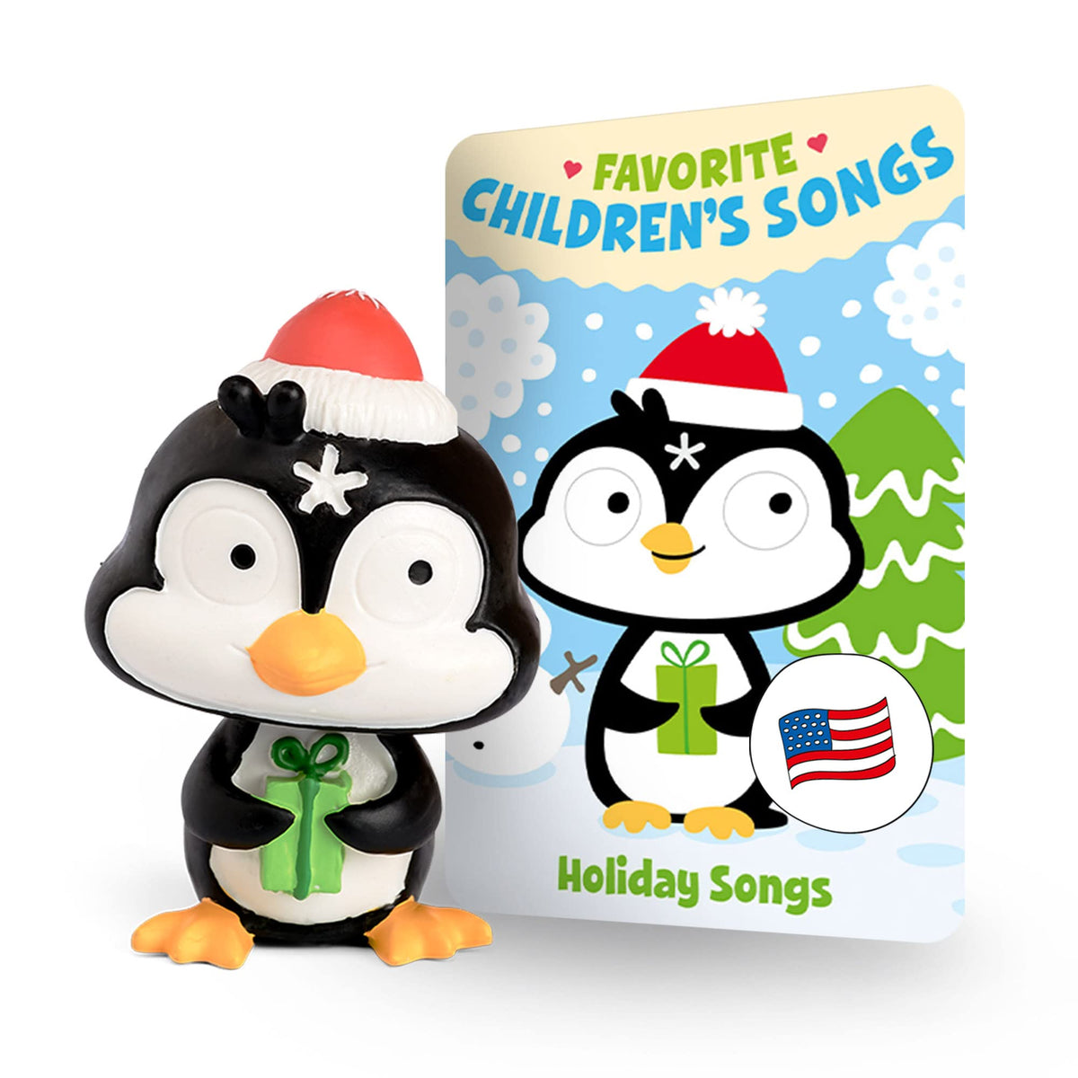 Tonies Penguin Audio Play Character with Holiday Songs - Volume 1 Multicolor