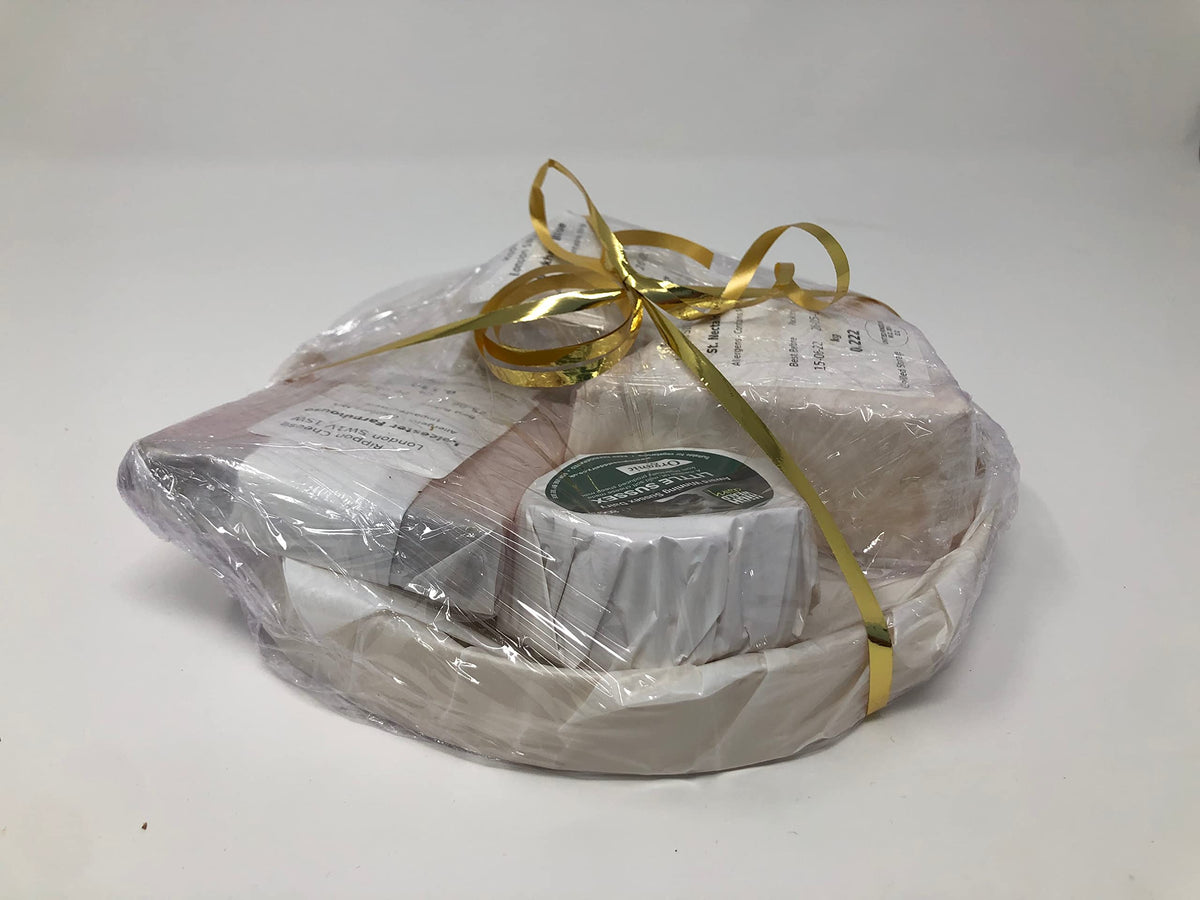 Cheese Taster Gift Hamper for 2-3 People | 4 Types of Artisan Cheese | 600gr
