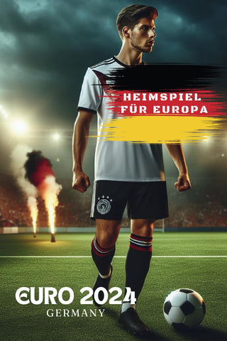 EURO 2024: Thematisches Notizbuch