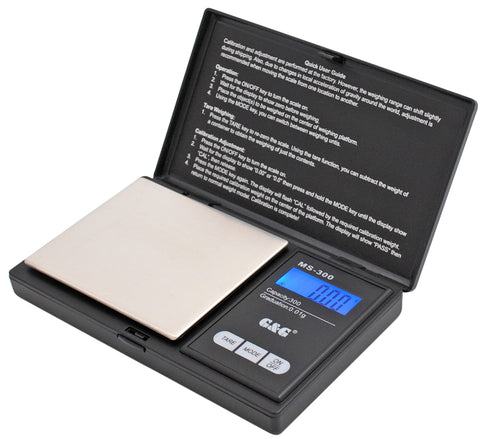 G&G MS-B 300 g / 0.01 g Pocket Digital Scales for Gold or Coins