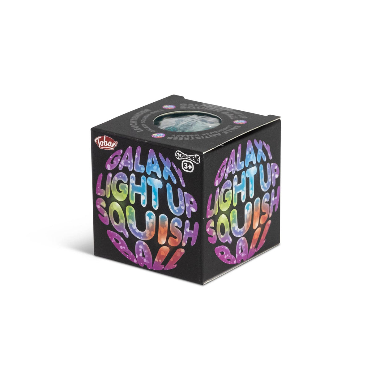 Tobar SCRUNCHEMS GALAXY LIGHT UP STRESS SQUISH BALL Toy