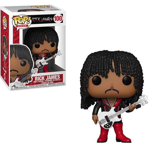 Funko Rocks: Rick James - Superfreak Pop! Vinyl Figure (Includes Compatible Pop Box Protector Case)